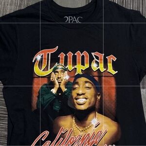 Tupac California love t-shirt